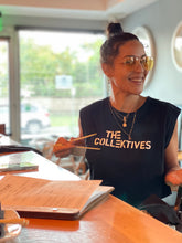 Load image into Gallery viewer, The Collektives T-shirt, Band Tees, Band T-shirts, Black Tank Top, Womens Tank Top