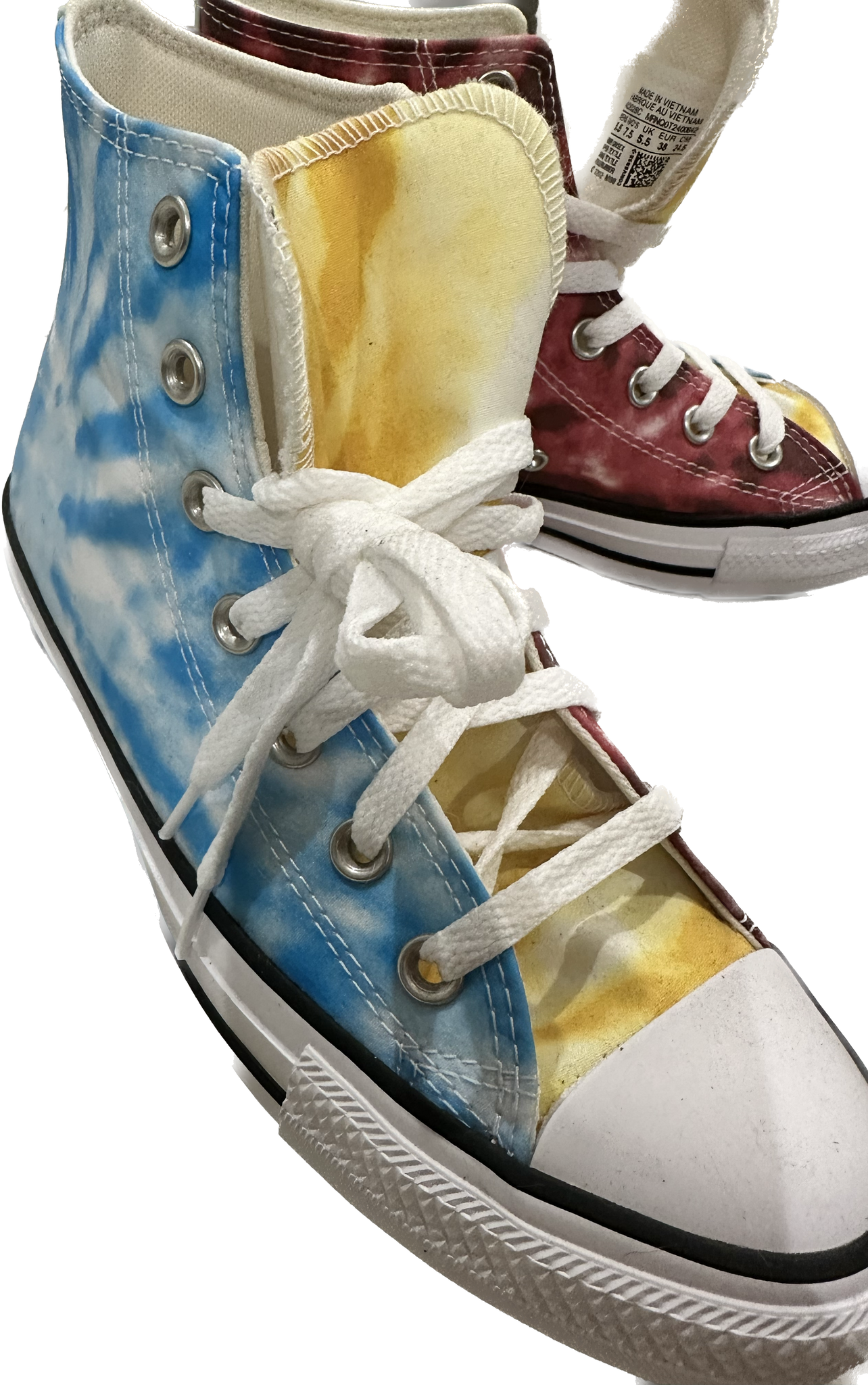 Step into Bliss: All Star Converse Happy Edition, Size 7.5 Women's – La Cara USA